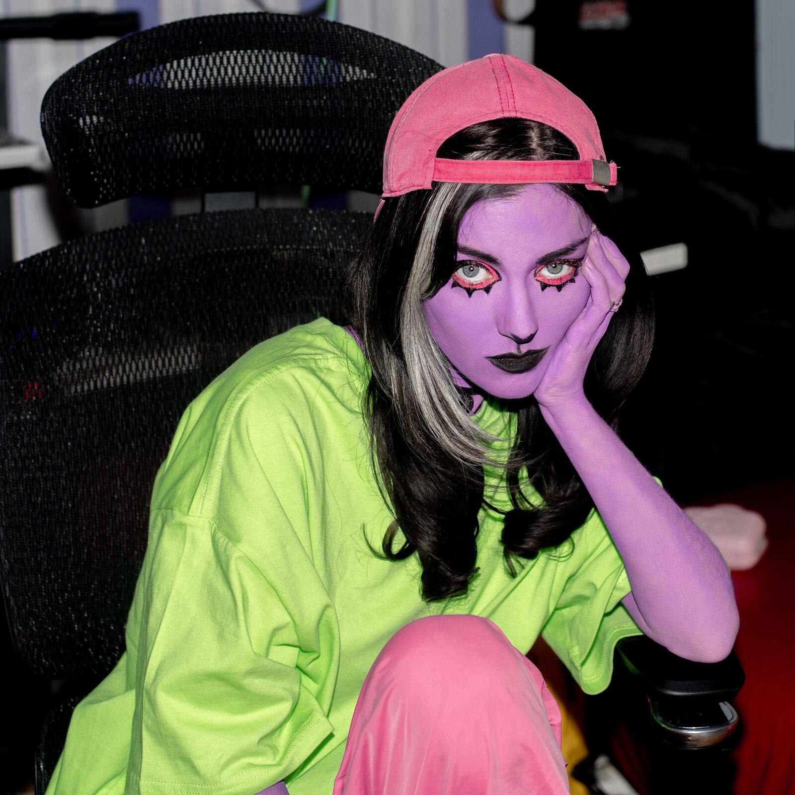 Anastasiia Vesna — studio portrait in character make-up